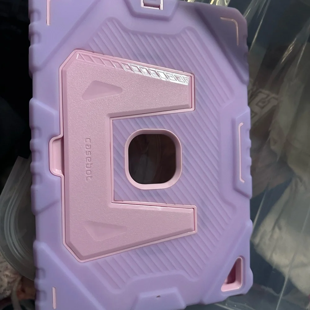 Rugged Kids Tablet Case in Lavender & Light Pink
